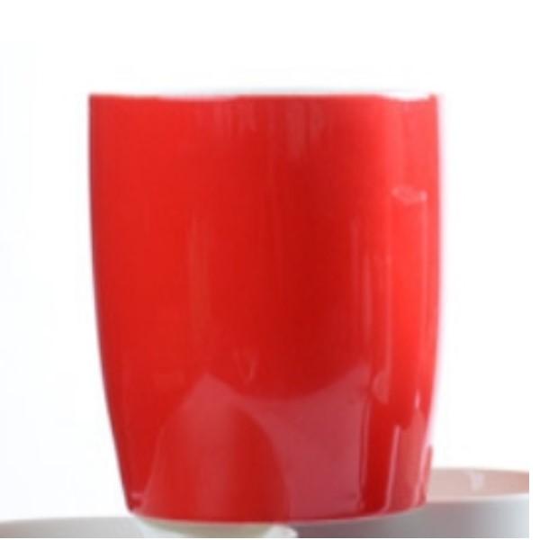 日式陶瓷馬克杯-紅
