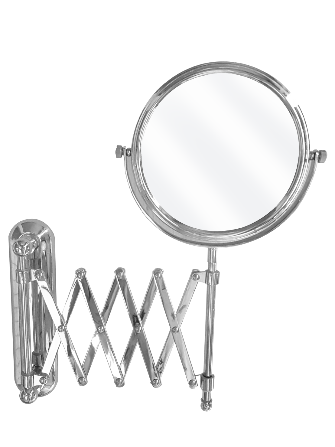 美容鏡-6英吋浴室X型伸縮